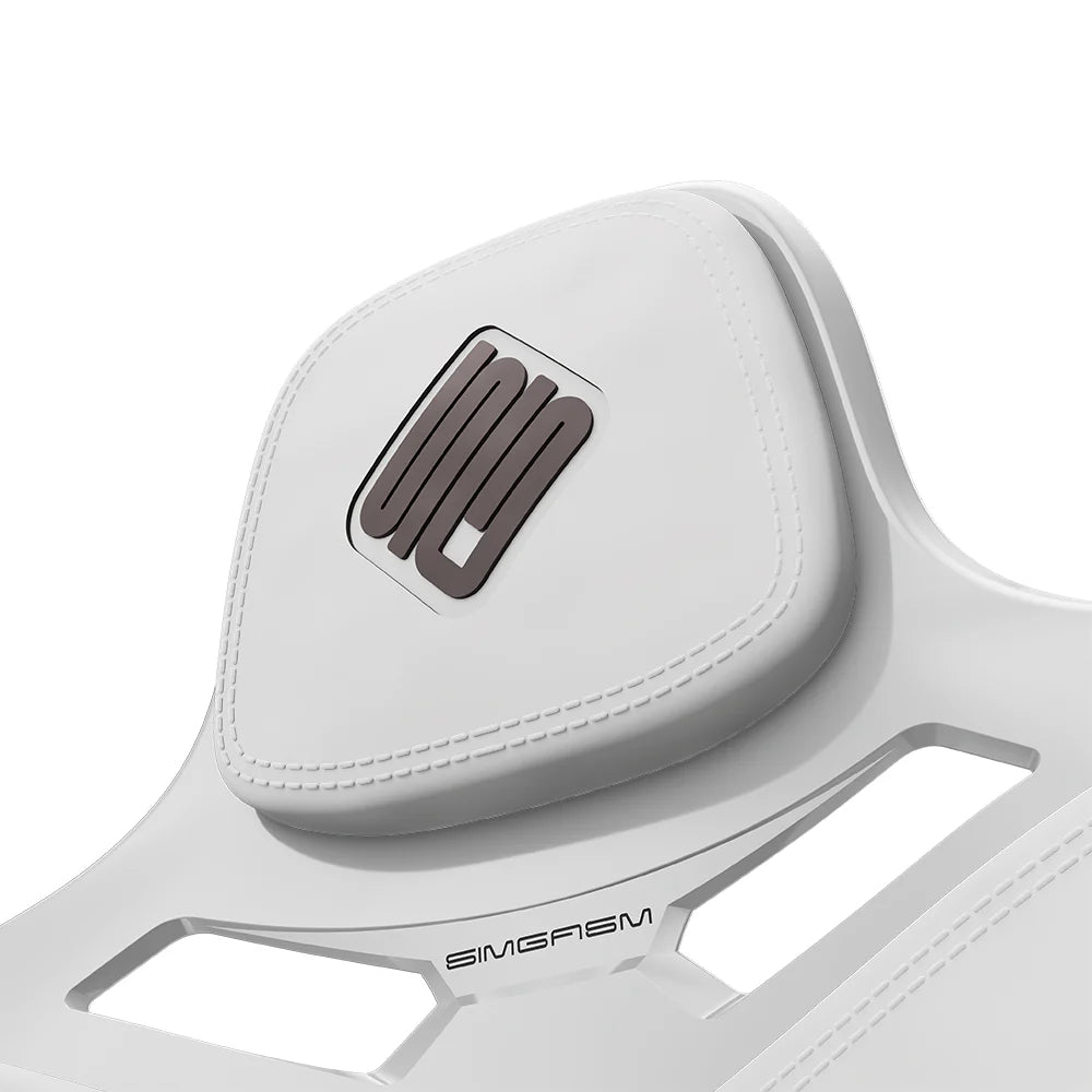 SIMGASM | Atlas Formula - White | Sim Racing Seat