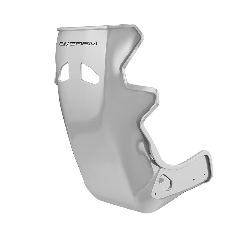 SIMGASM | Atlas Gran Turismo - White | Sim Racing Seat