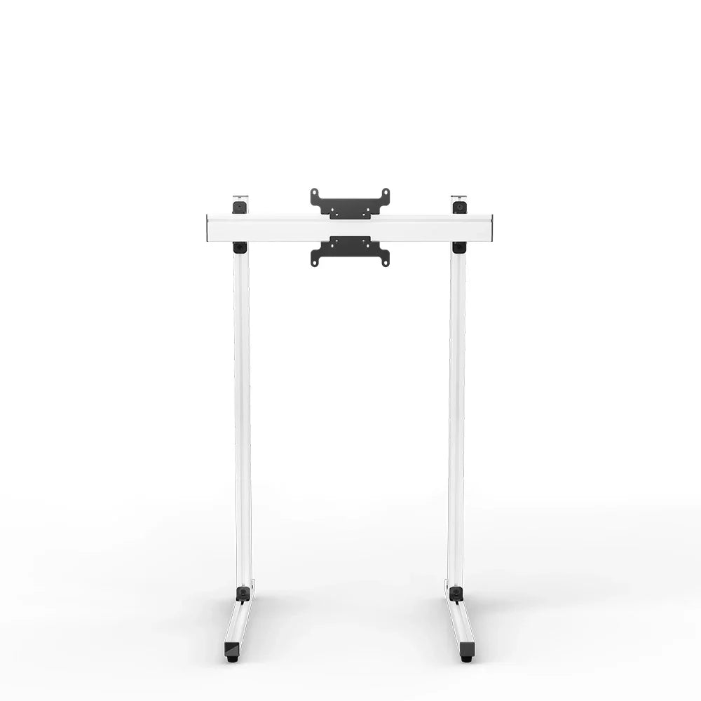 SIMGASM | Apex Free Standing Single Monitor Stand Vesa 75/200 - White