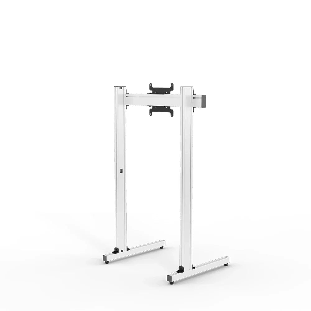 SIMGASM | Apex Free Standing Single Monitor Stand Vesa 75/200 - White