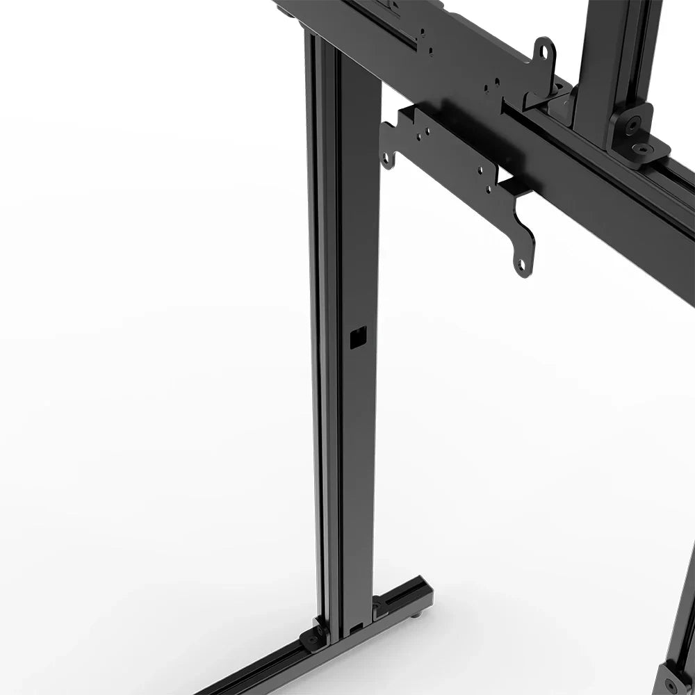 SIMGASM | Apex Free standing quad monitor stand vesa 75/200 - Black