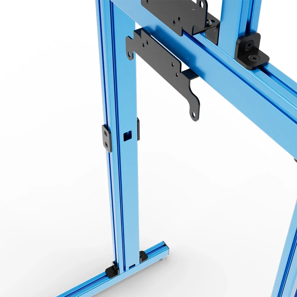 SIMGASM | Apex Free Standing Double Monitor Stand VESA 75/200 - Blue