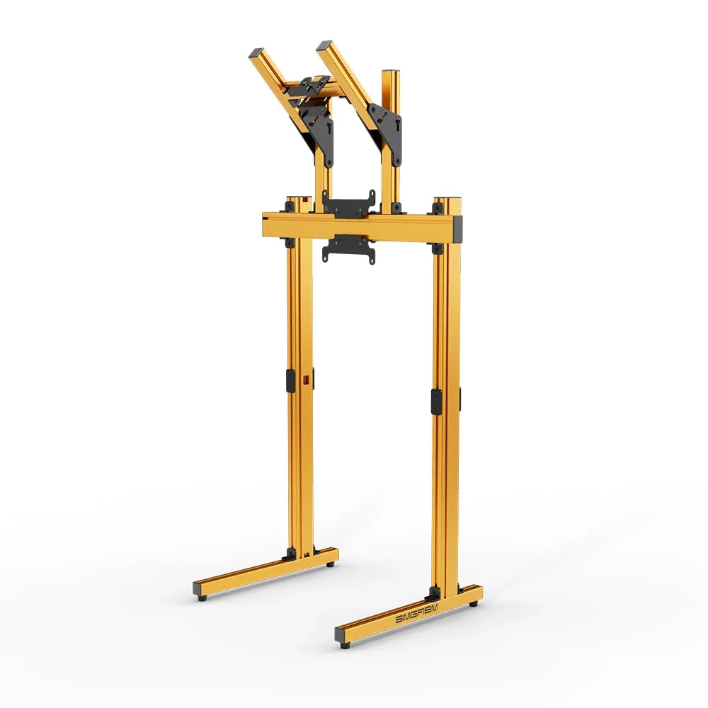 SIMGASM | Apex Free Standing Double Monitor Stand VESA 75/200 - Orange