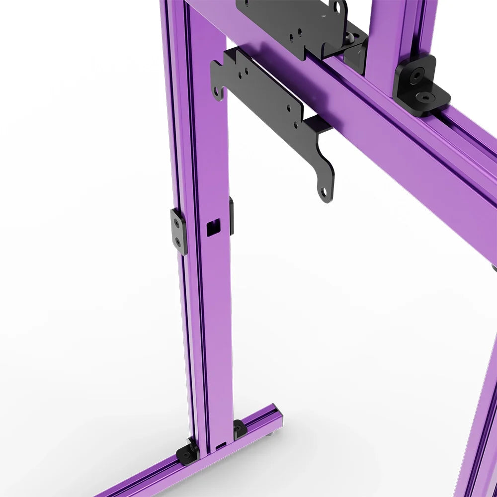 SIMGASM | Apex Free Standing Double Monitor Stand VESA 75/200 - Purple