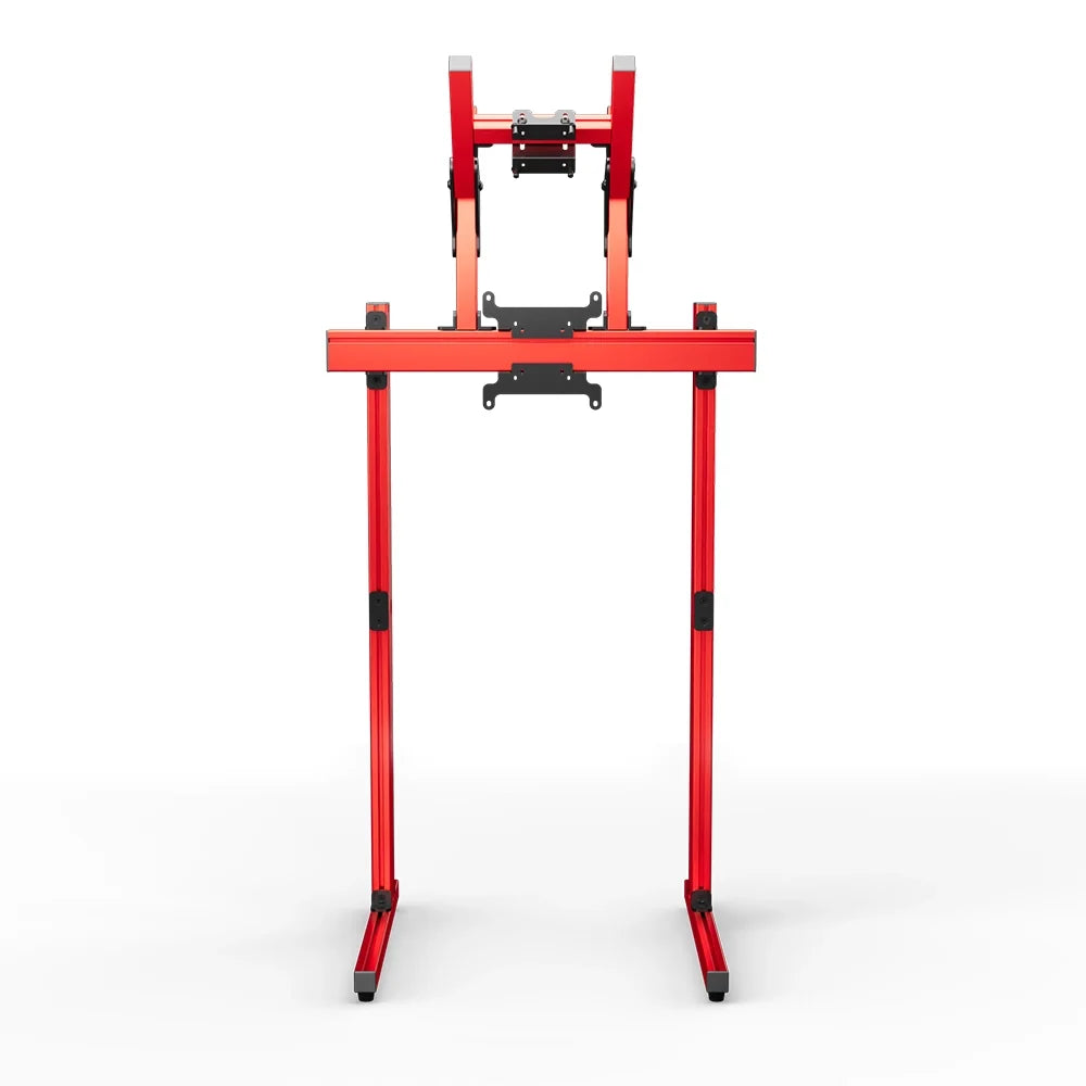 SIMGASM | Apex Free Standing Double Monitor Stand VESA 75/200 - Red