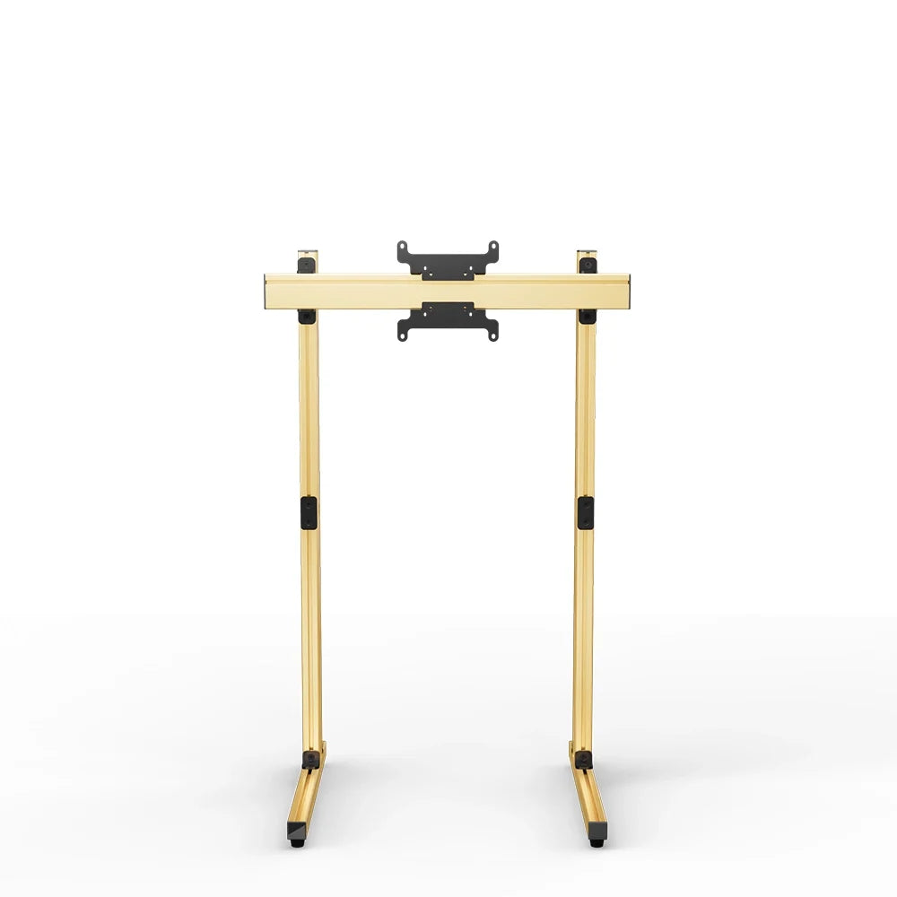 SIMGASM | Apex Free Standing Single Monitor Stand VESA 75/200 - Gold