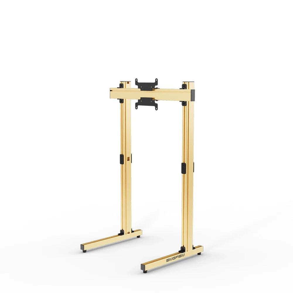 SIMGASM | Apex Free Standing Single Monitor Stand VESA 75/200 - Gold
