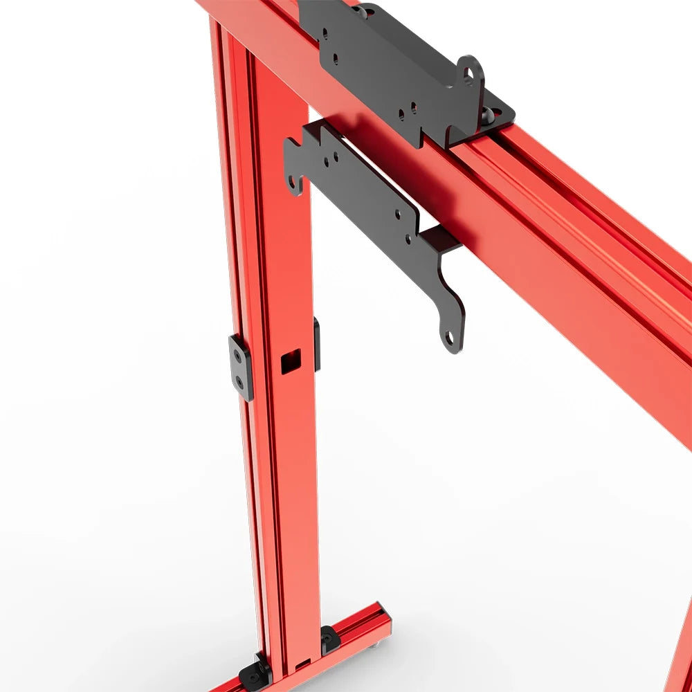 SIMGASM | Apex Free Standing Single Monitor Stand VESA 75/200 - Red