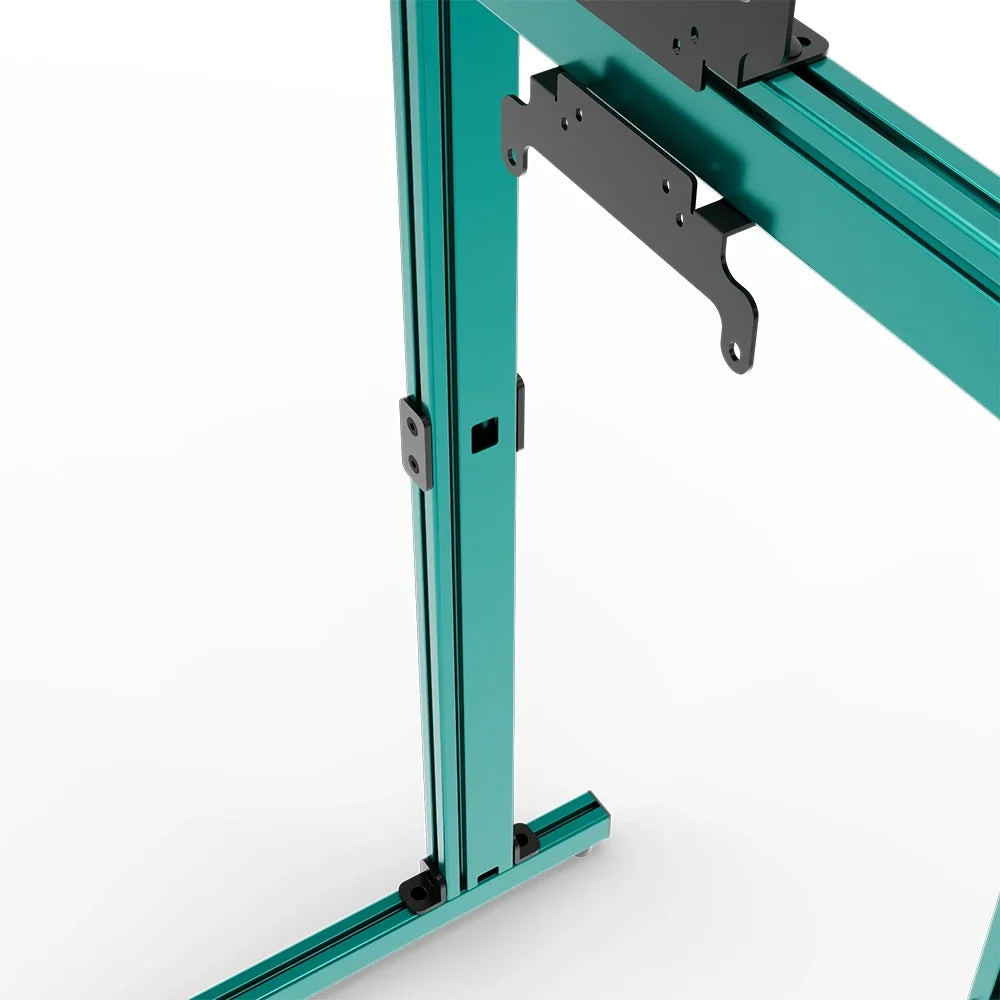 SIMGASM | Apex Free Standing Triple Monitor Stand VESA 75/200 - Green