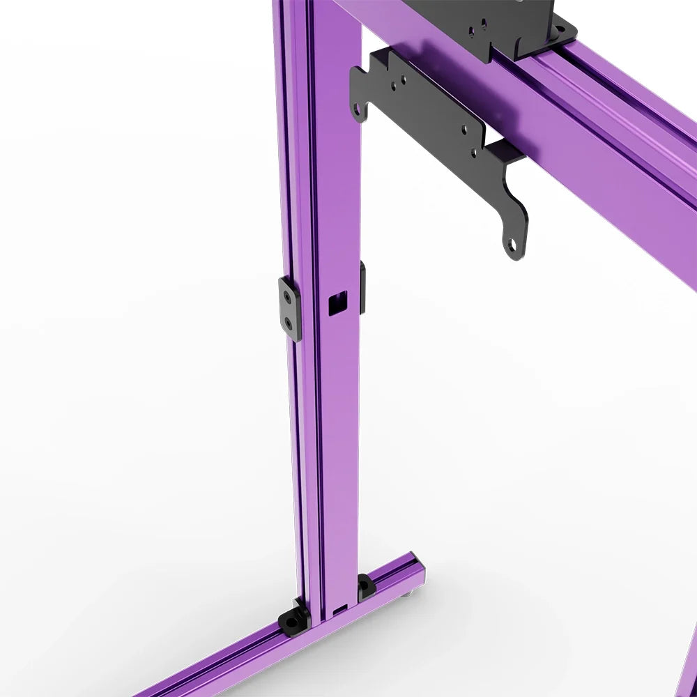 SIMGASM | Apex Free Standing Triple Monitor Stand VESA 75/200 - Purple