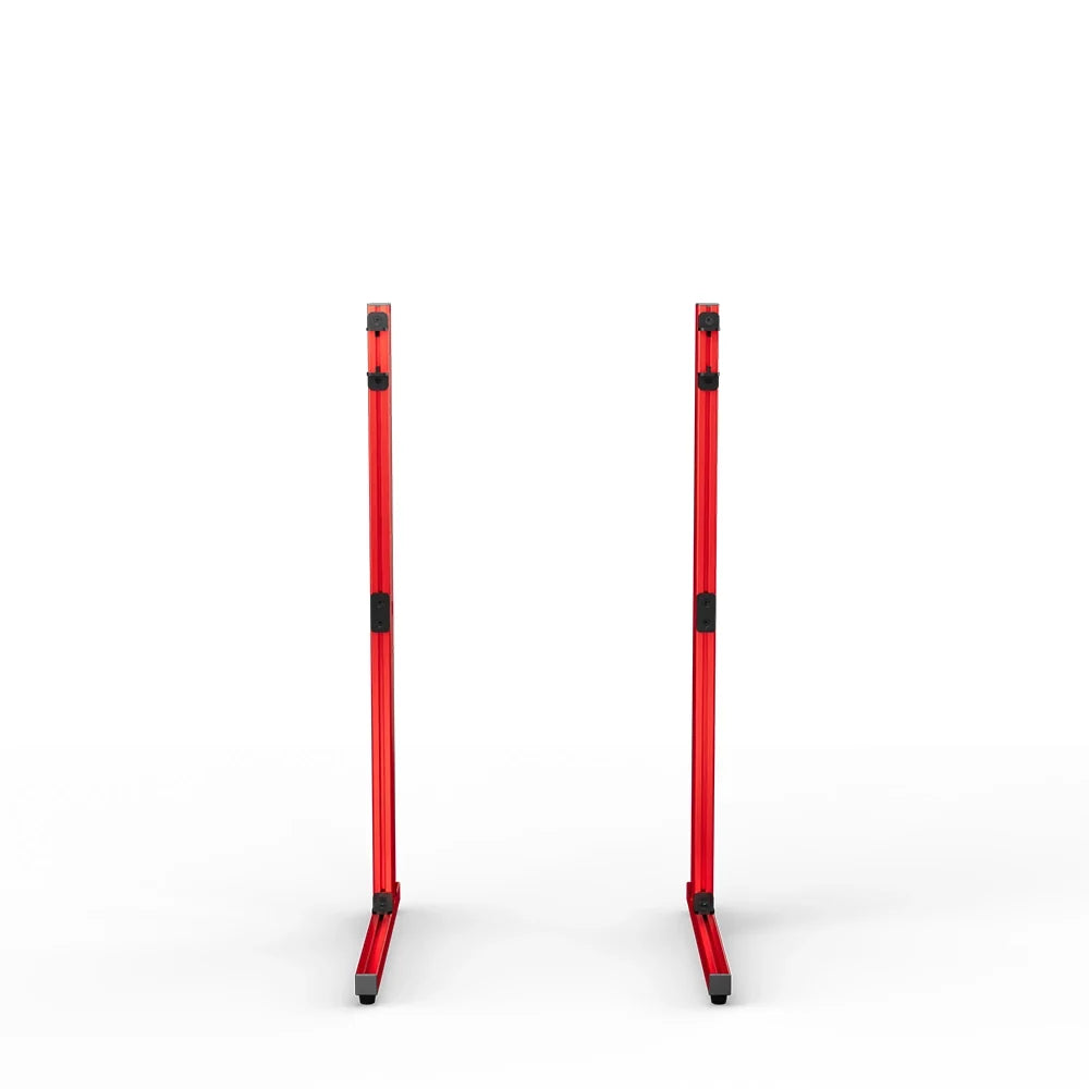 SIMGASM | Apex Freestanding Monitor Stand Support Legs Set - Red