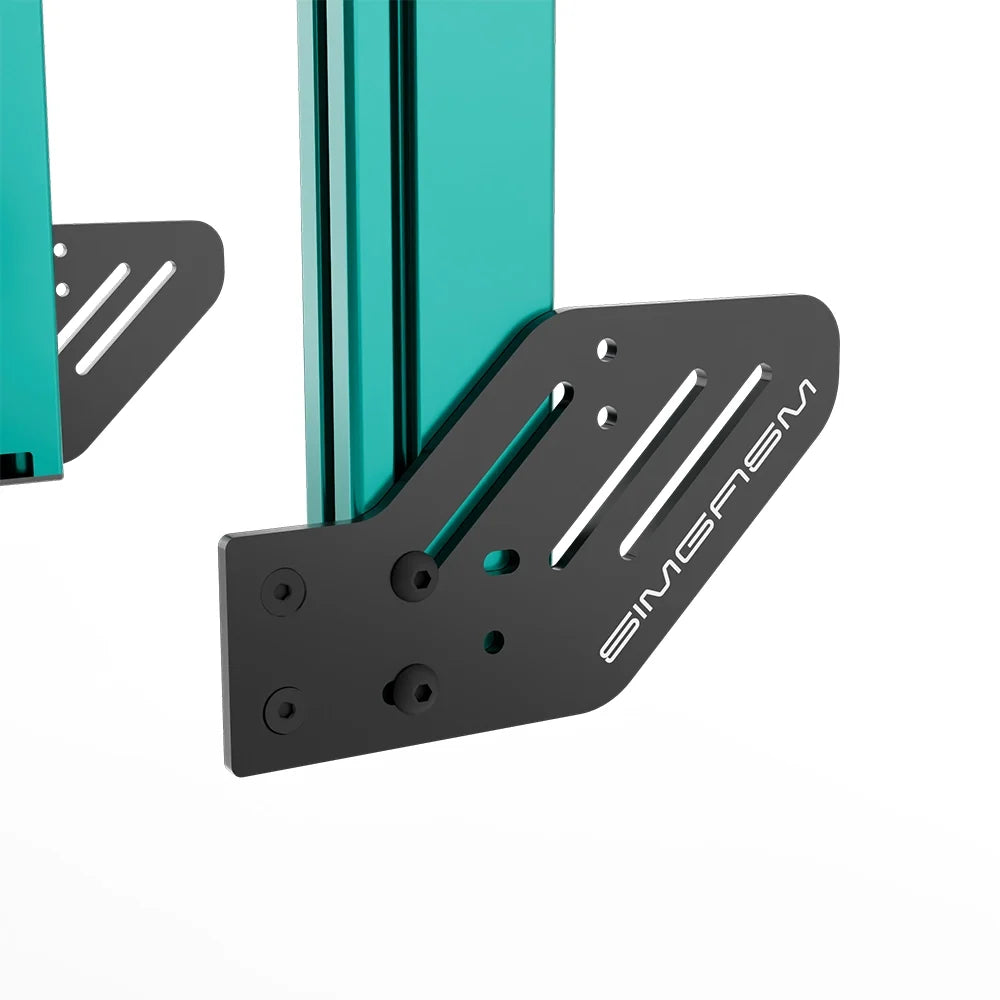 SIMGASM | Apex Integrated Quad Monitor Stand VESA 75/200 - Green