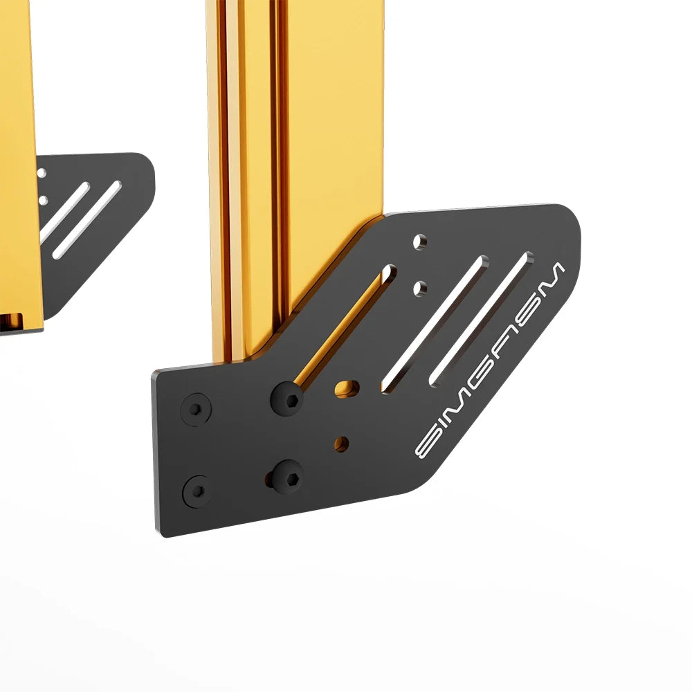SIMGASM | Apex Integrated Quad Monitor Stand VESA 75/200 - Orange