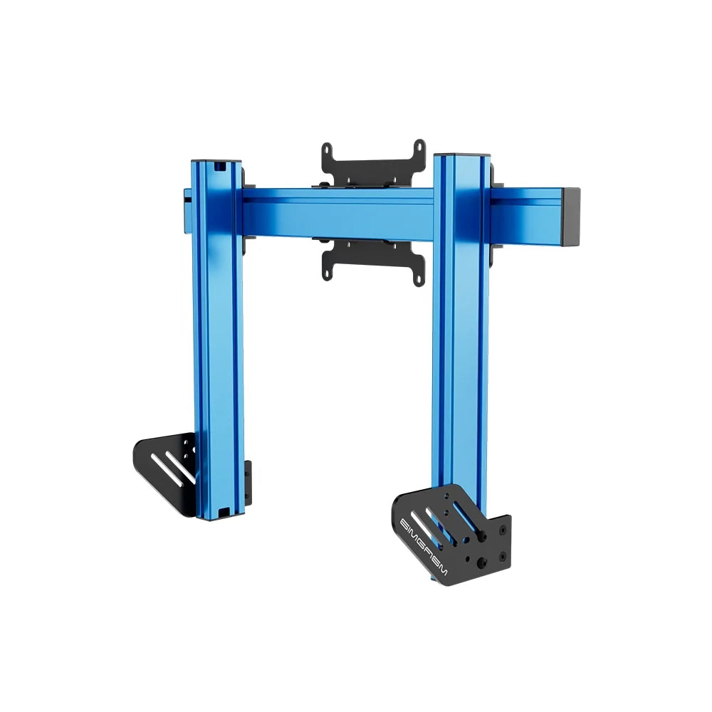 SIMGASM | Apex Integrated Single Monitor Stand VESA 75/200 - Blue