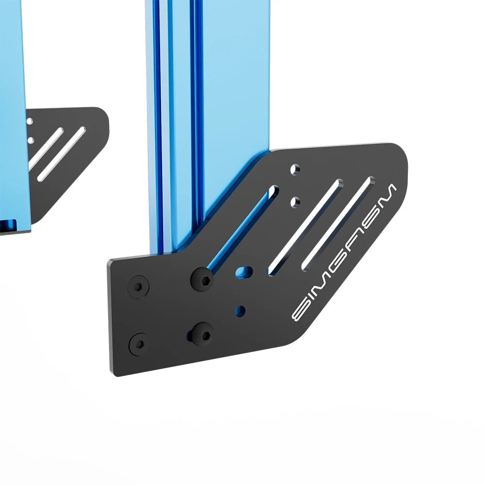 SIMGASM | Apex Integrated Single Monitor Stand VESA 75/200 - Blue