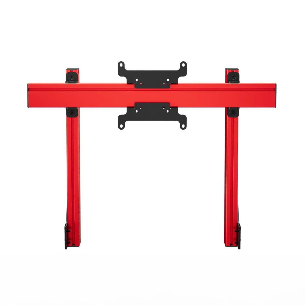 SIMGASM | Apex Integrated Single Monitor Stand VESA 75/200 - Red