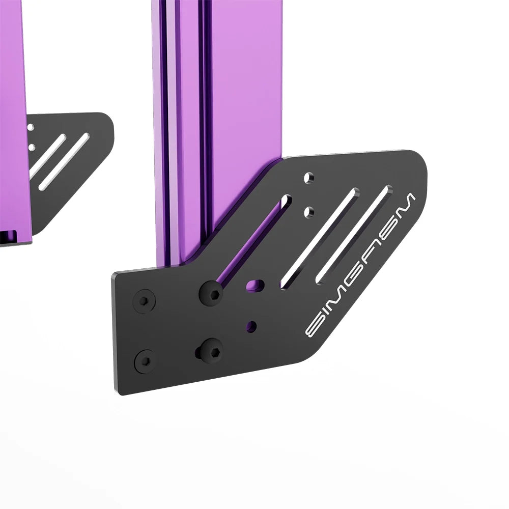 SIMGASM | Apex Integrated Triple Monitor Stand VESA 75/200 - Purple