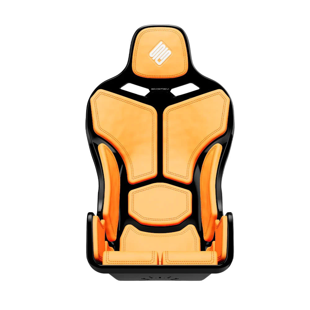 SIMGASM | Atlas Sim Racing Seat Formula - Black - Orange