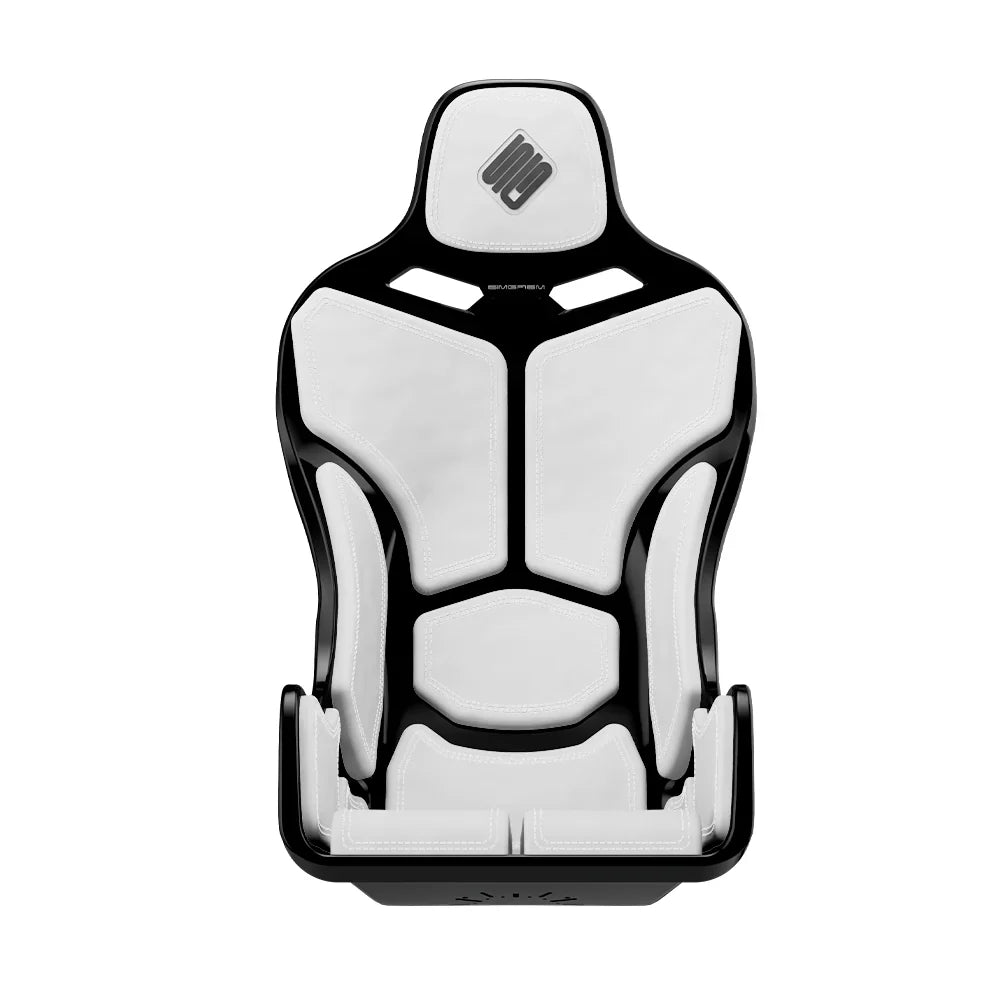 SIMGASM | Atlas Sim Racing Seat Formula - Black - White