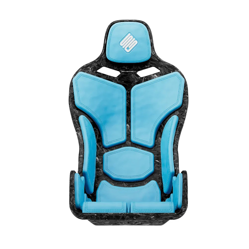 SIMGASM | Atlas Sim Racing Seat Formula - Carbon - Blue