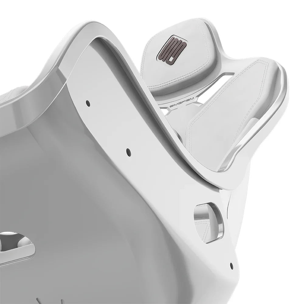 SIMGASM | Atlas Sim Racing Seat Formula - White