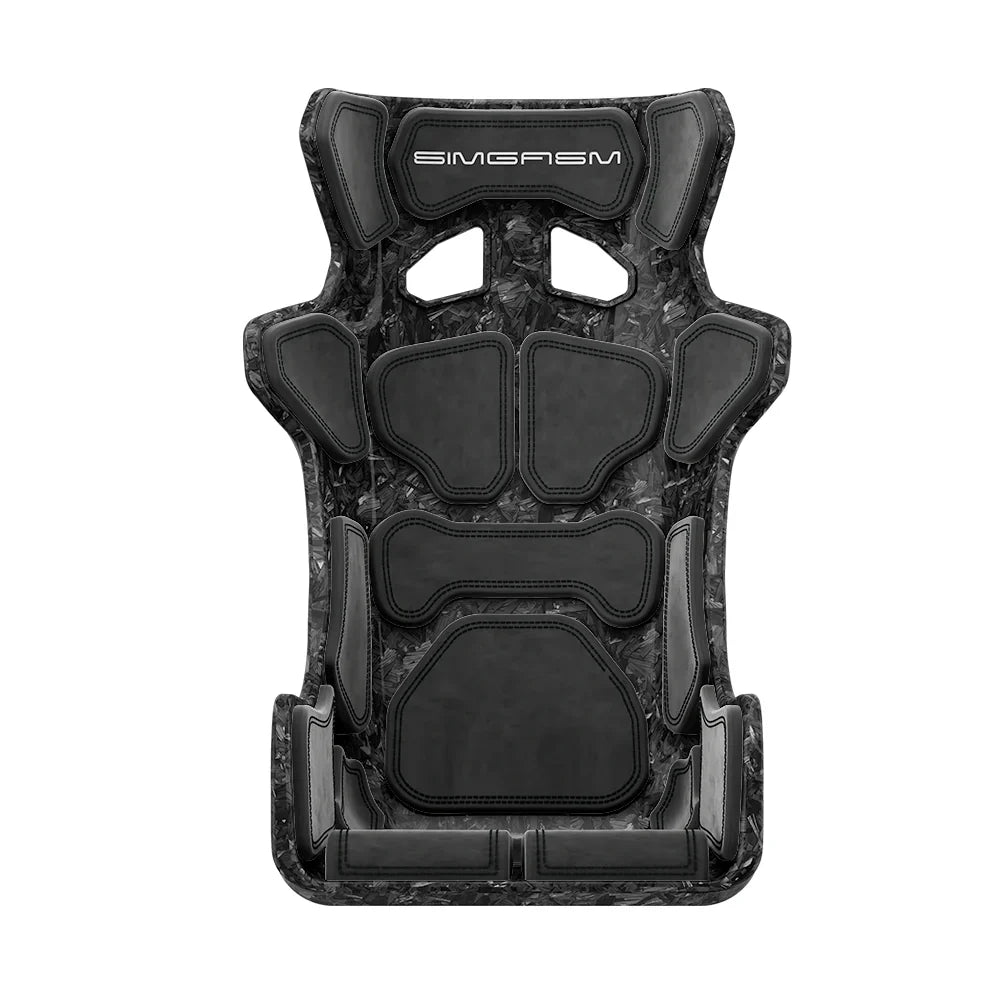 SIMGASM | Atlas Sim Racing Seat Gran Turismo - Carbon - Black