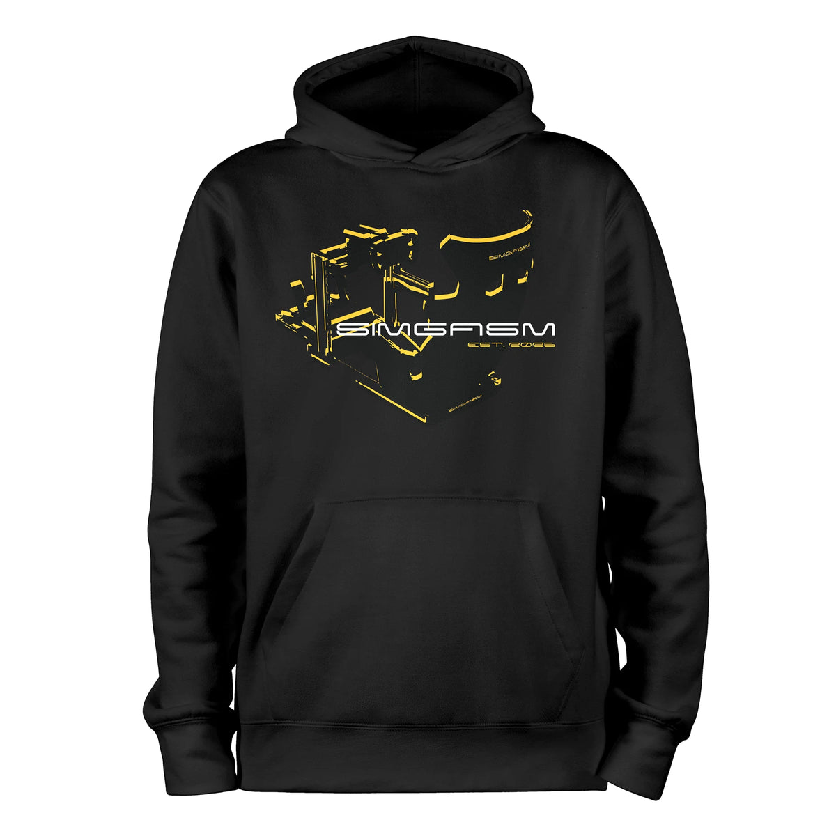 SIMGASM | Classic Hoodie - Black