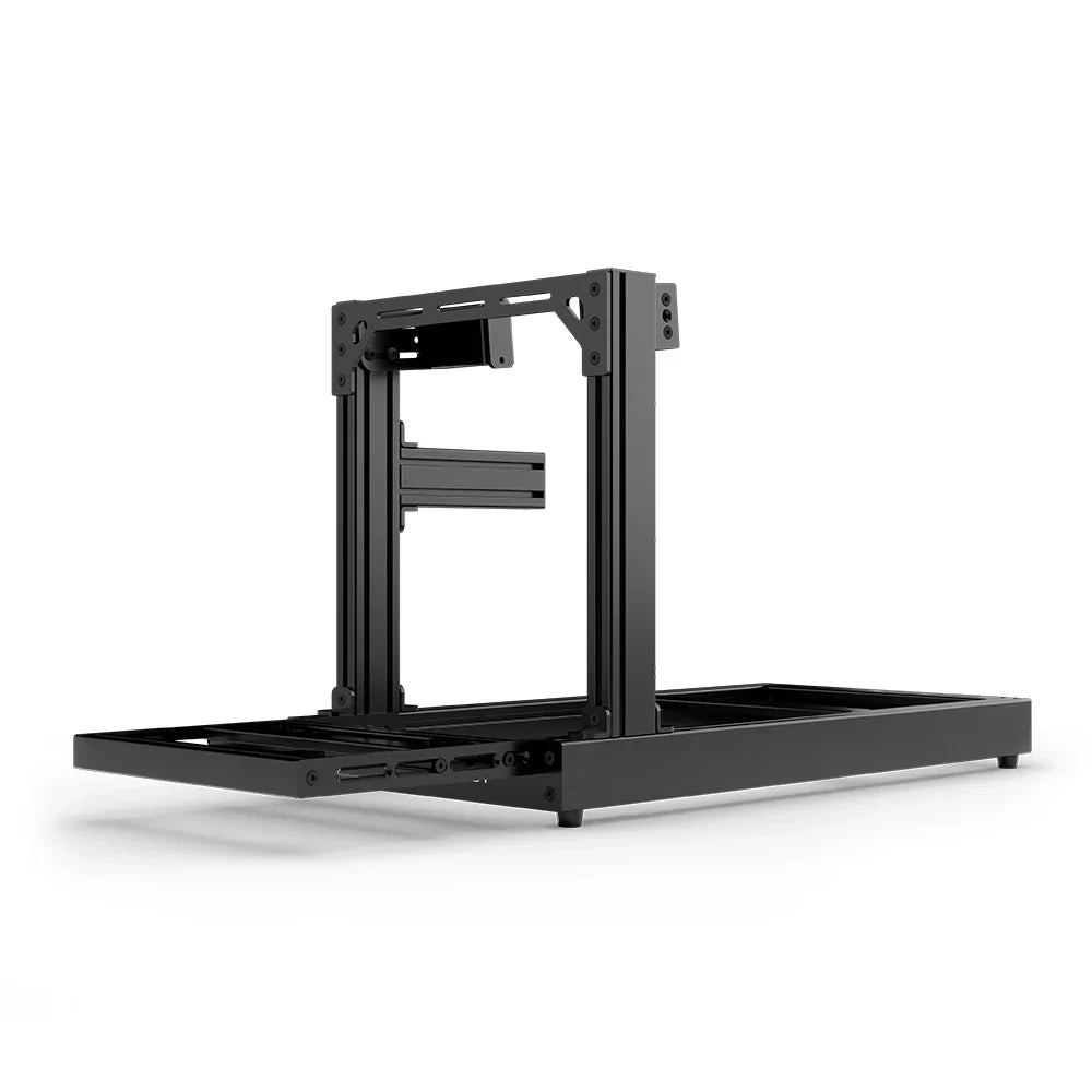 SIMGASM | Club Aluminum Sim Racing Cockpit - Black - Side Mount