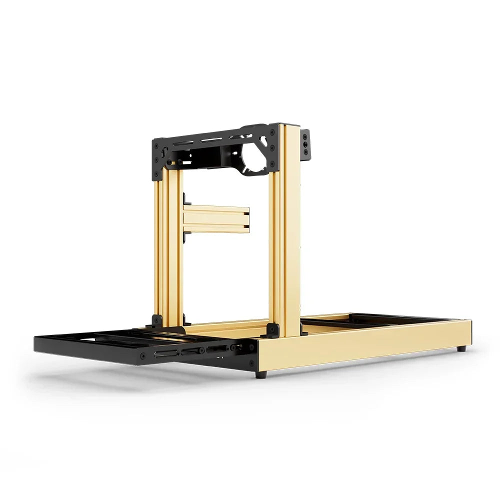 SIMGASM | Club Aluminum Sim Racing Cockpit - Gold - Front Mount