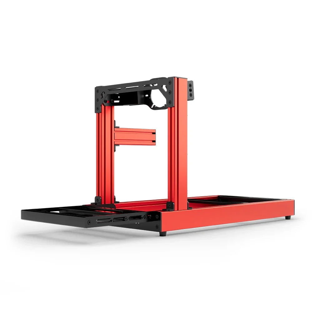 SIMGASM | Club Aluminum Sim Racing Cockpit - Red - Front Mount