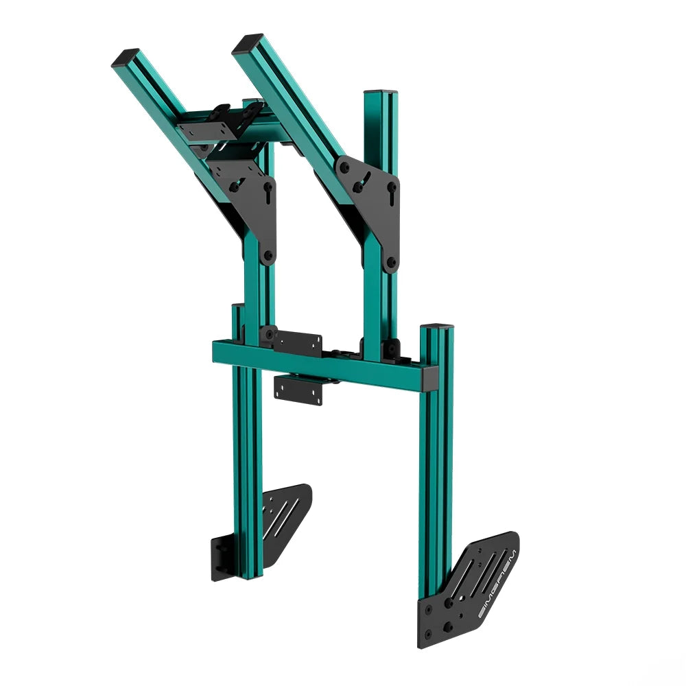 SIMGASM | Core Integrated Double Monitor Stand VESA 75/100 - Green