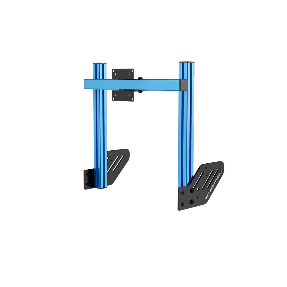 SIMGASM | Core Integrated Single Monitor Stand VESA 75/100 - Blue