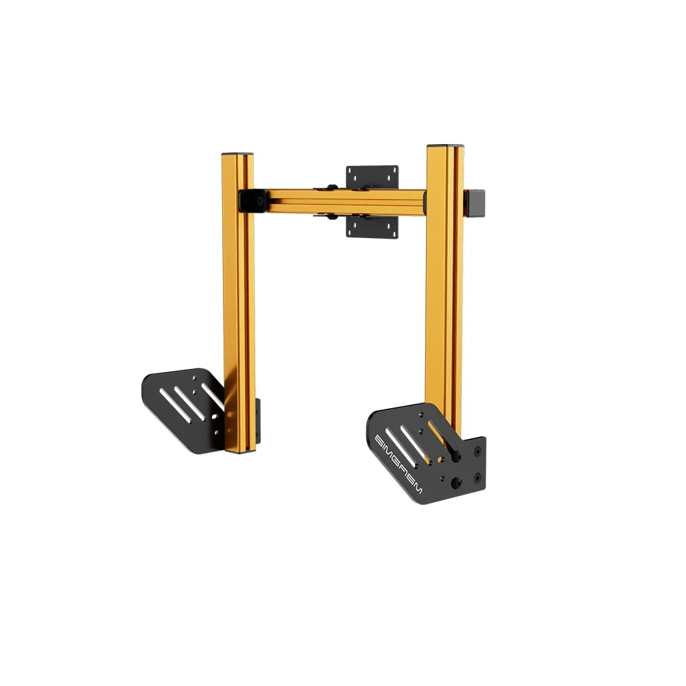 SIMGASM | Core Integrated Single Monitor Stand VESA 75/100 - Orange