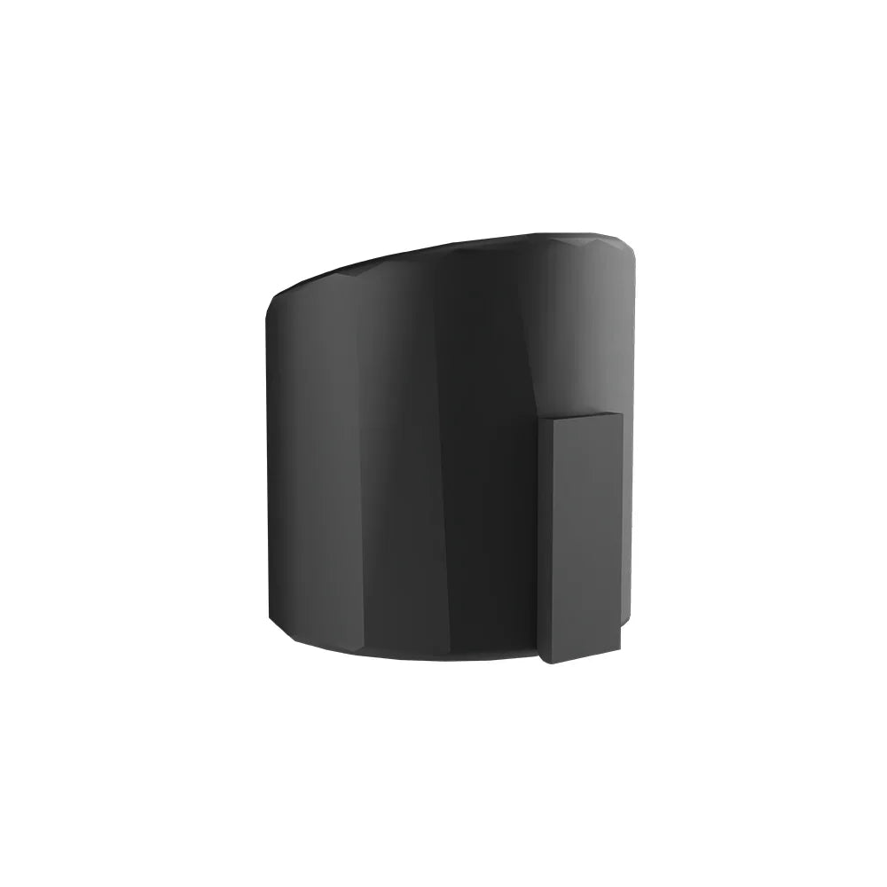 Rear three-quarter view of the black SIMGASM cup holder and mounting surface
