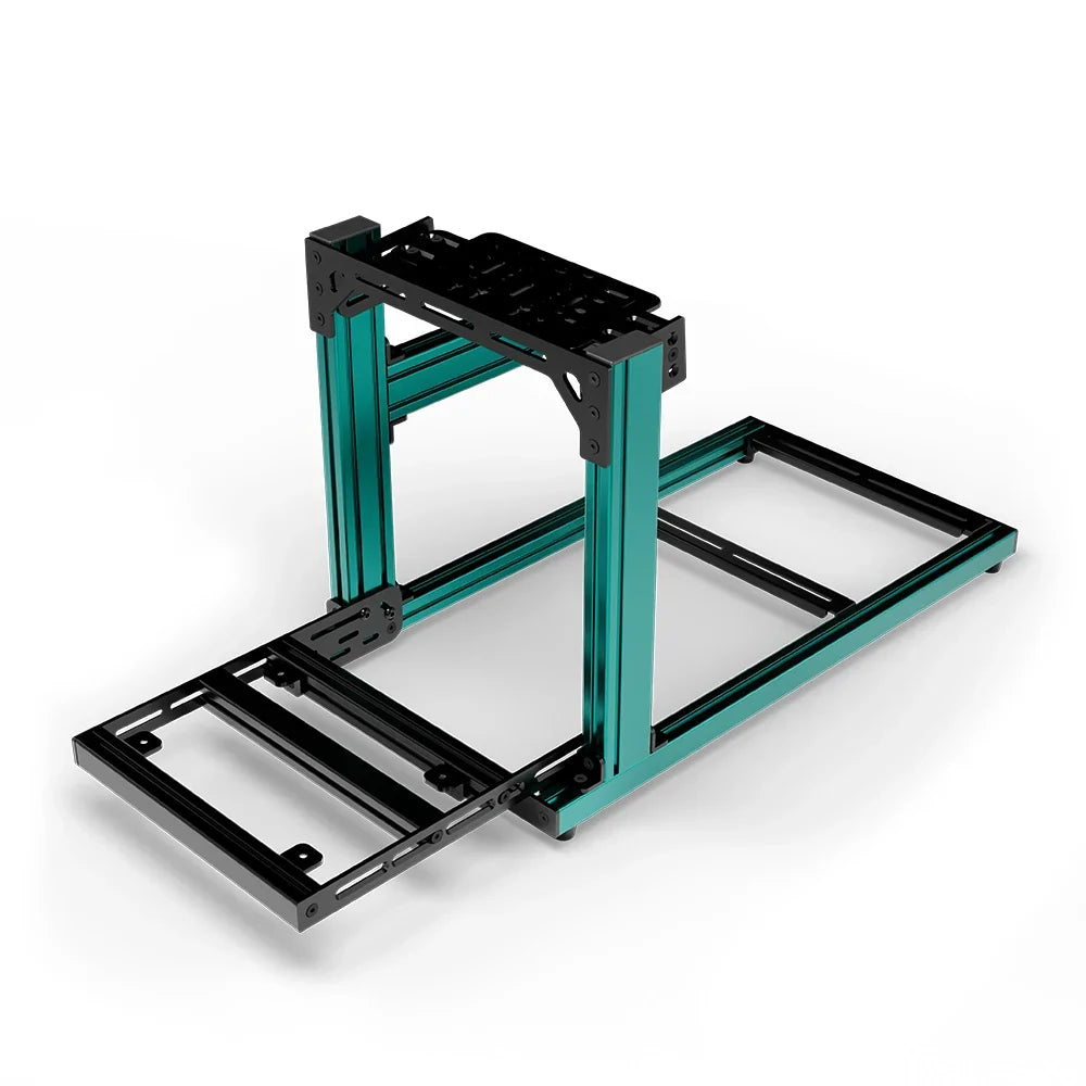 SIMGASM | Hobby Aluminum Sim Racing Cockpit - Green