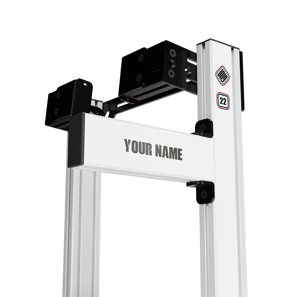 SIMGASM | Hobby Aluminum Sim Racing Cockpit - MARINI - Side Mount / Add Text & Number - Cockpits