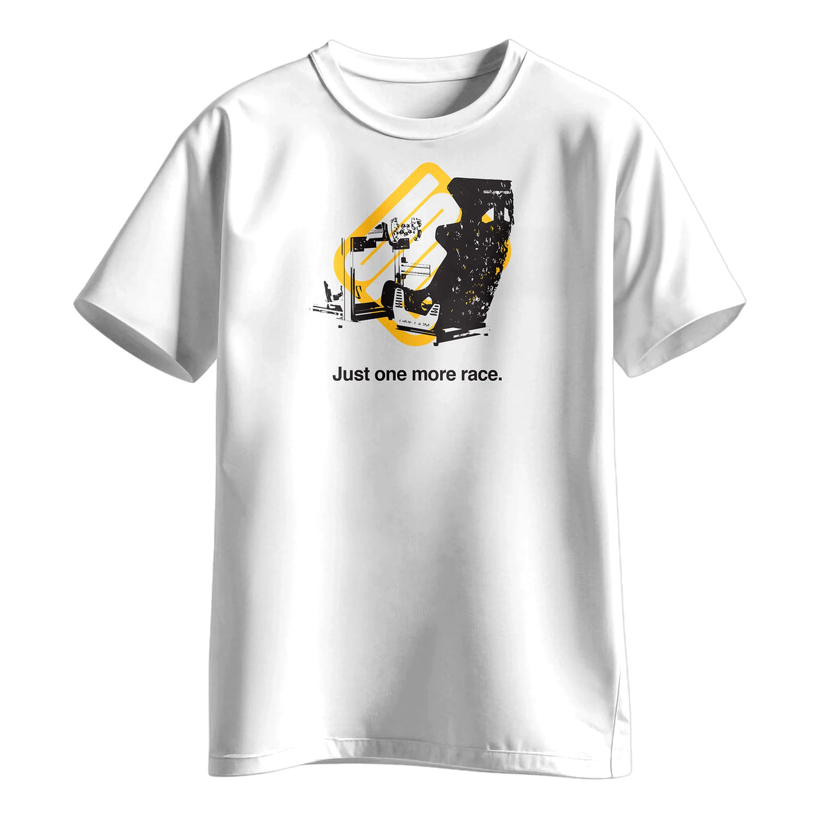 SIMGASM | One More Race T-Shirt - White