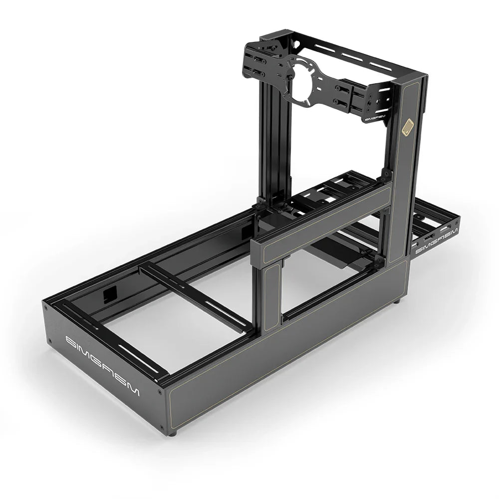 SIMGASM | Pro Aluminum Sim Racing Cockpit - JPS - Front Mount / Add Logo