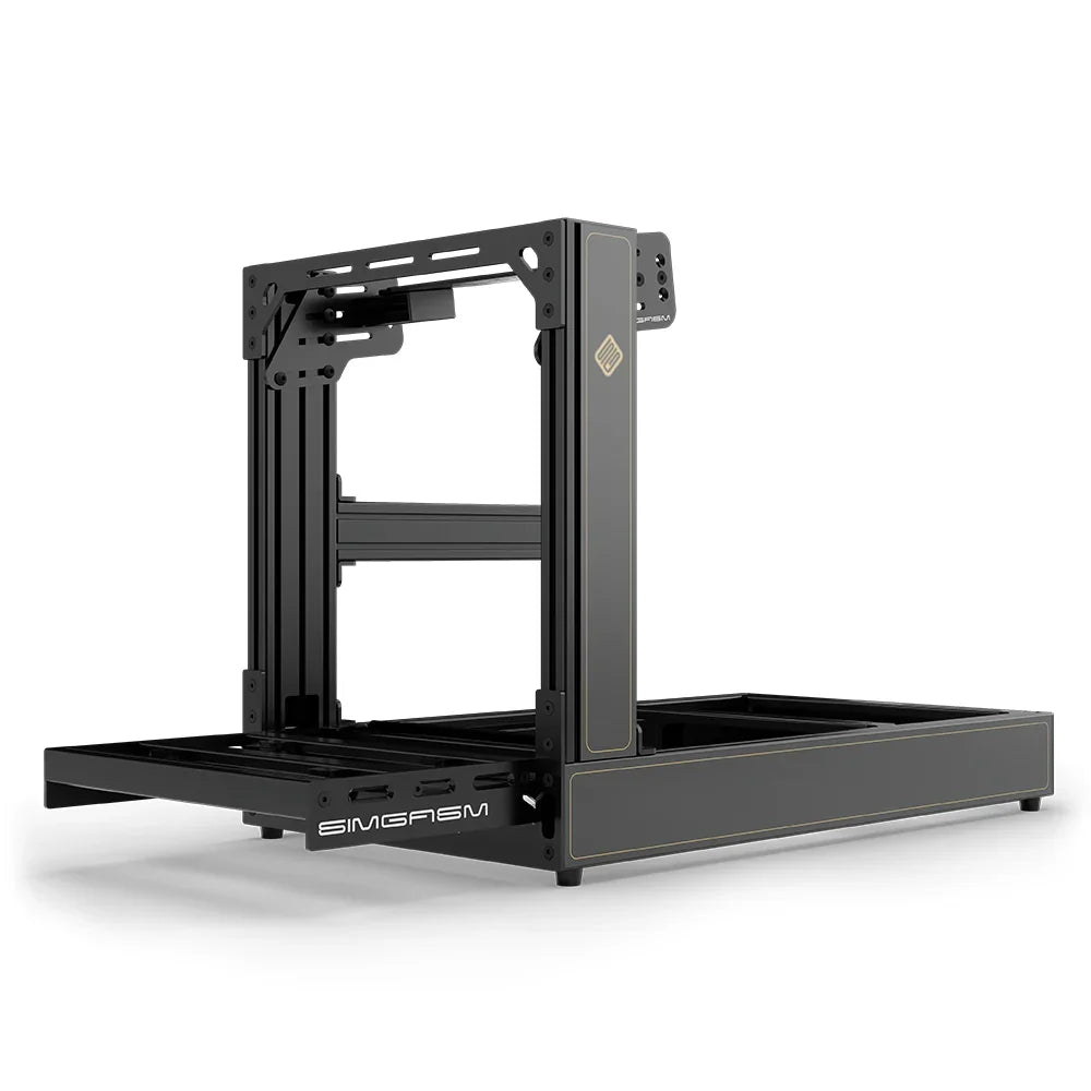 SIMGASM | Sport Aluminum Sim Racing Cockpit - JPS - Bottom Mount / Standard