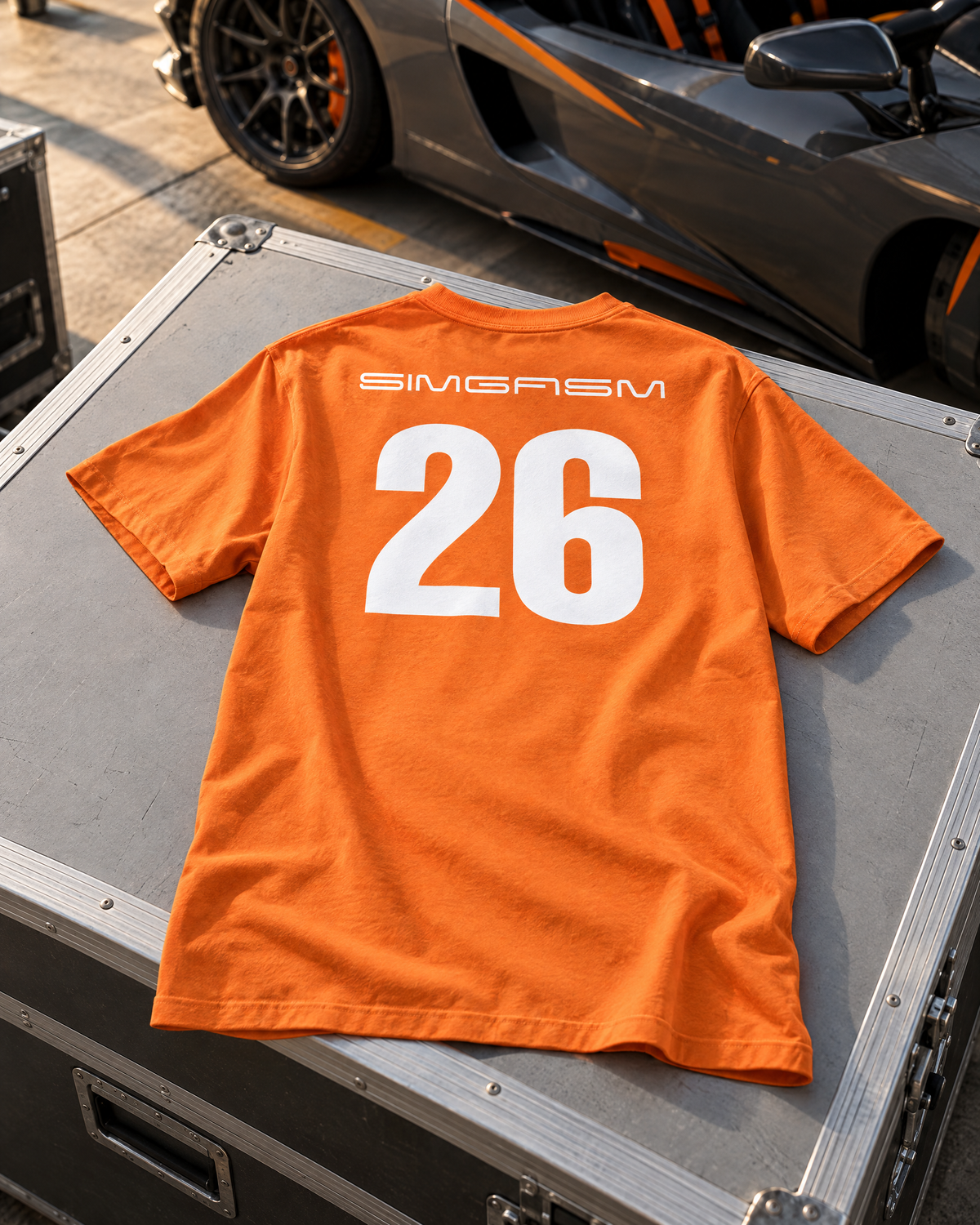 SIMGASM | Total SIMGASM 26 T-Shirt - Orange