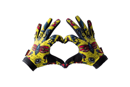 Multi-Use Sim Racing Gloves - Yellow