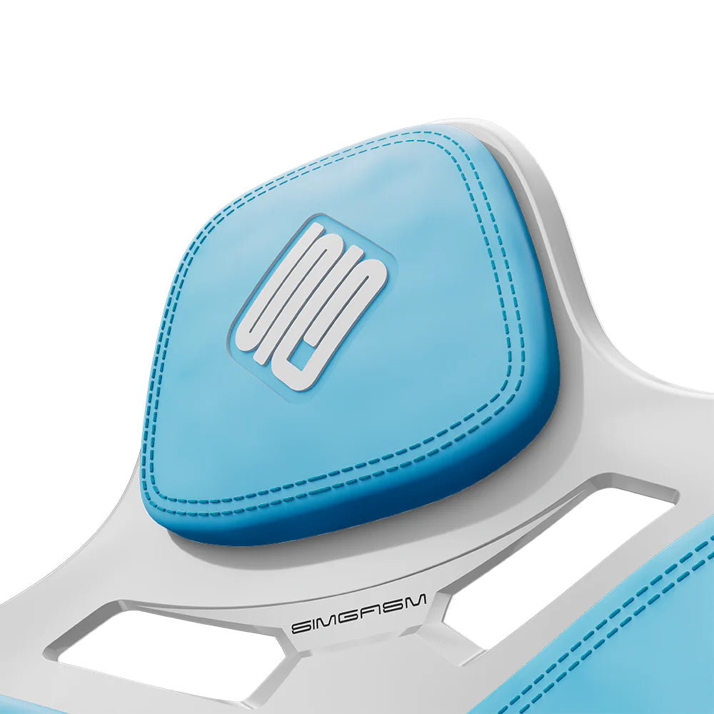 SIMGASM | Atlas Formula - White | Sim Racing Seat