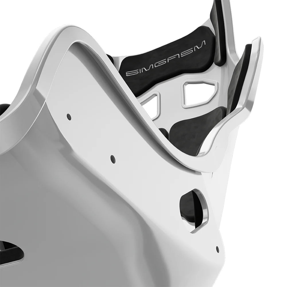 SIMGASM | Atlas Gran Turismo - White | Sim Racing Seat