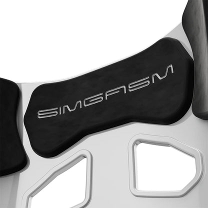 SIMGASM | Atlas Gran Turismo - White | Sim Racing Seat