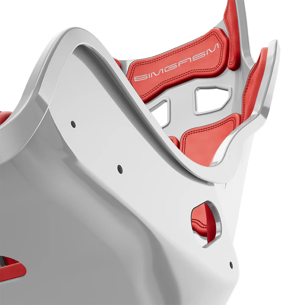 SIMGASM | Atlas Gran Turismo - White | Sim Racing Seat