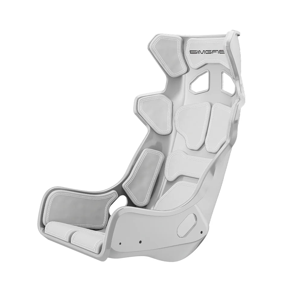 SIMGASM | Atlas Gran Turismo - White | Sim Racing Seat