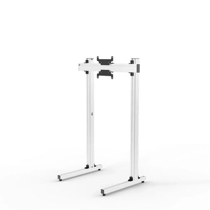 SIMGASM | Apex Free Standing Single Monitor Stand Vesa 75/200 - White