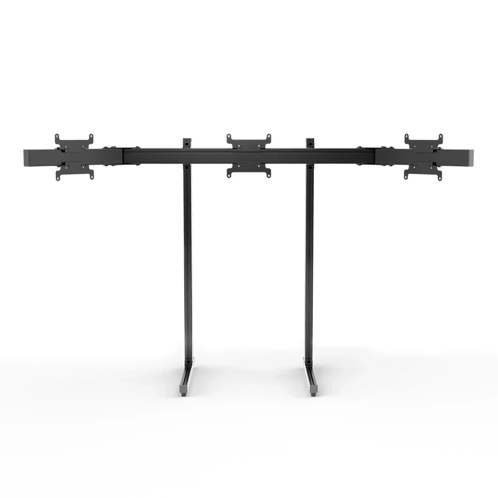 SIMGASM | Apex Free standing triple monitor stand vesa 75/200- Black