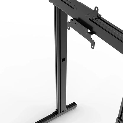 SIMGASM | Apex Free standing triple monitor stand vesa 75/200- Black