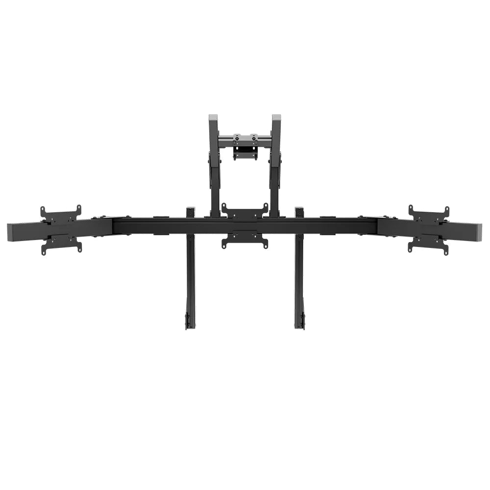 SIMGASM | Apex  Integrated quad monitor stand Vesa 75/200